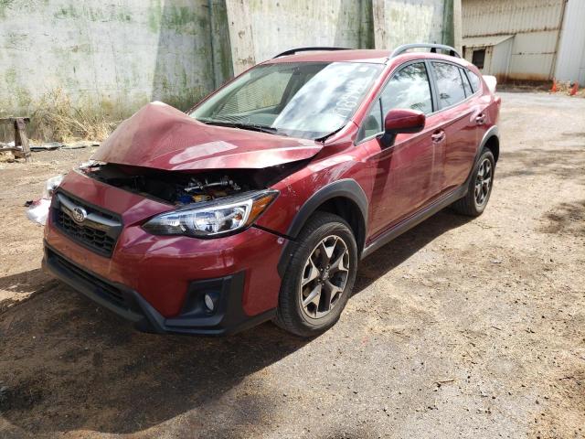 JF2GTACC3K8214911 - 2019 SUBARU CROSSTREK BURGUNDY photo 2