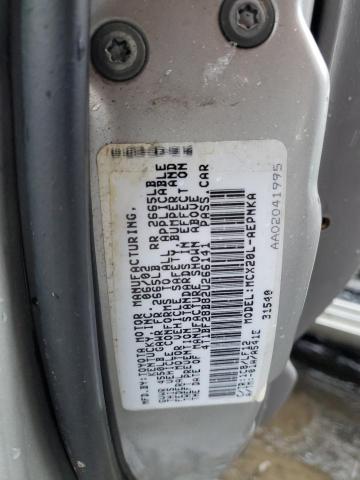 4T1BF28B82U266141 - 2002 TOYOTA AVALON GRAY photo 12