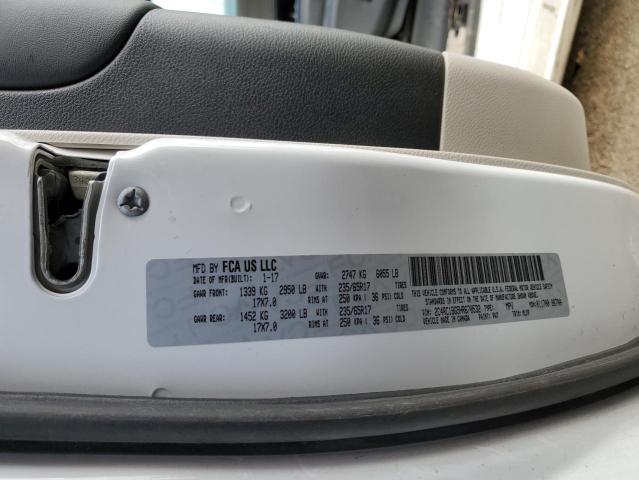 2C4RC1BG5HR670532 - 2017 CHRYSLER PACIFICA T Սպիտակ լուսանկար 12