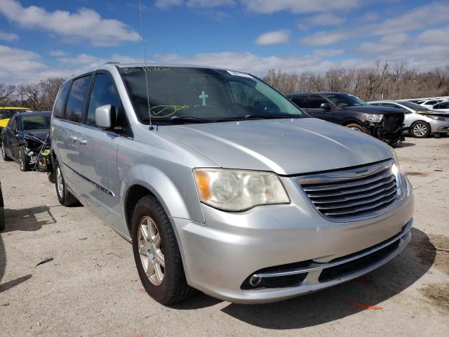 2C4RC1BG1CR351170 - 2012 CHRYSLER TOWN AND C SILVER photo 1