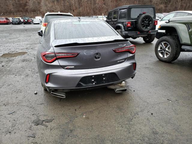 19UUB6F50MA007002 - 2021 ACURA TLX TECH A GRAY photo 6