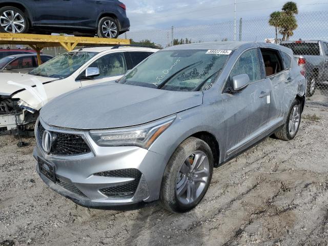 5J8TC1H7XKL021789 - 2019 ACURA RDX ADVANC SILVER photo 1