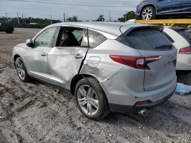 5J8TC1H7XKL021789 - 2019 ACURA RDX ADVANC SILVER photo 2