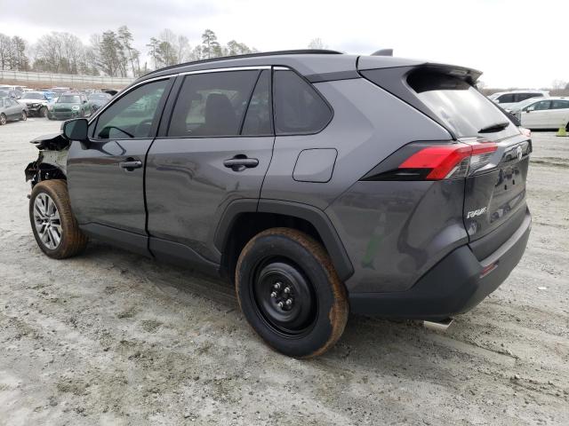 2T3C1RFV6NC184446 - 2022 TOYOTA RAV4 XLE P GRAY photo 2