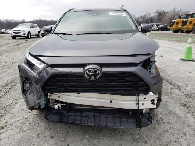 2T3C1RFV6NC184446 - 2022 TOYOTA RAV4 XLE P GRAY photo 5