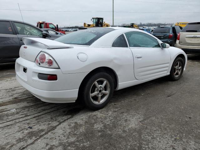 4A3AC34G61E073010 - 2001 MITSUBISHI ECLIPSE RS WHITE photo 3