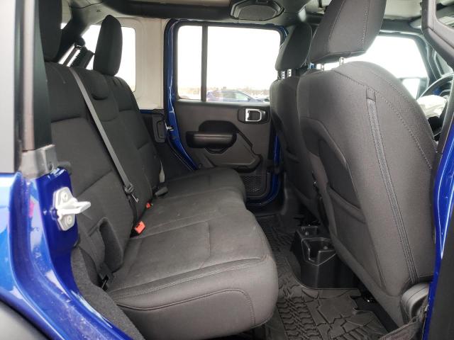 1C4HJXDG3KW629607 - 2019 JEEP WRANGLER U ლურჯი ფოტო 10