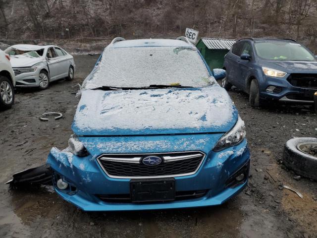 4S3GTAD68K3743596 - 2019 SUBARU IMPREZA PR BLUE photo 5