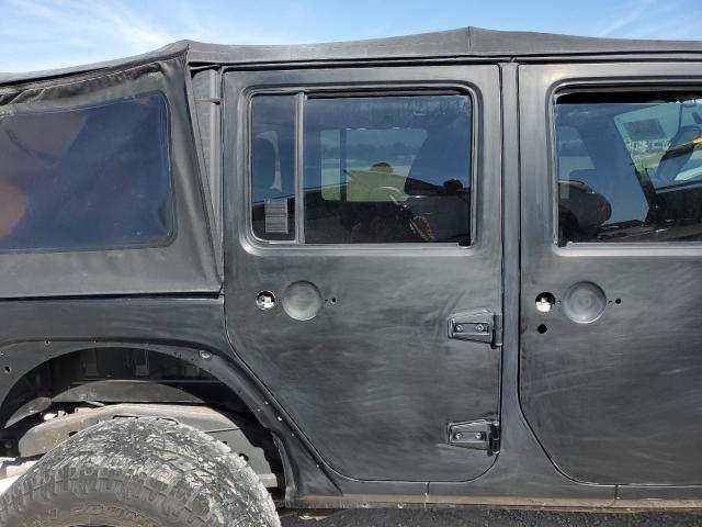 1C4BJWEG5DL568294 - 2013 JEEP WRANGLER U BLACK photo 10