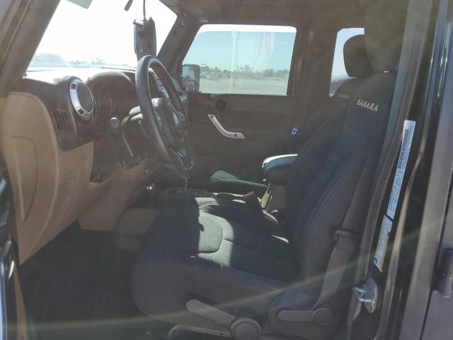 1C4BJWEG5DL568294 - 2013 JEEP WRANGLER U BLACK photo 7