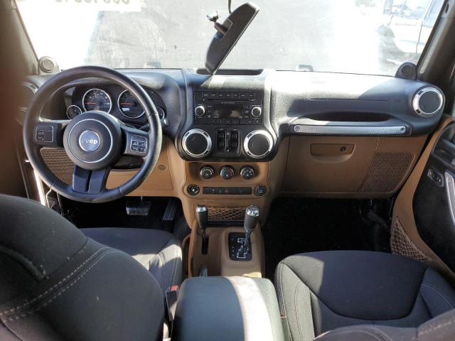 1C4BJWEG5DL568294 - 2013 JEEP WRANGLER U BLACK photo 8