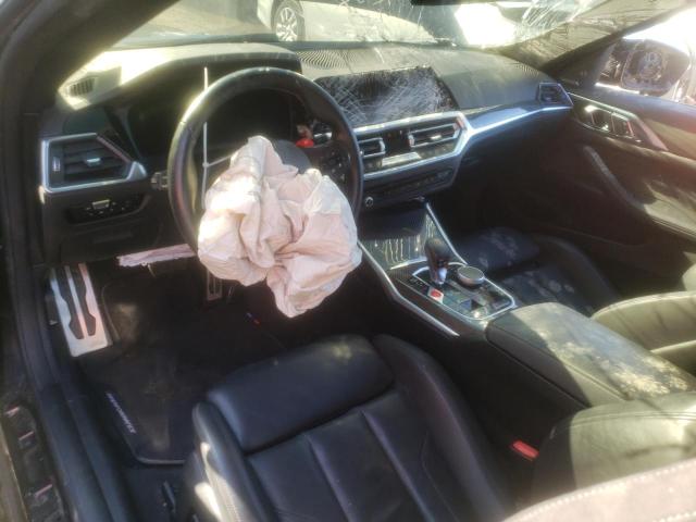 WBS33AZ05MCG55199 - 2021 BMW M4 COMPETI BLACK photo 8