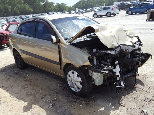 KNADE223696460972 - 2009 KIA RIO BASE GOLD photo 1