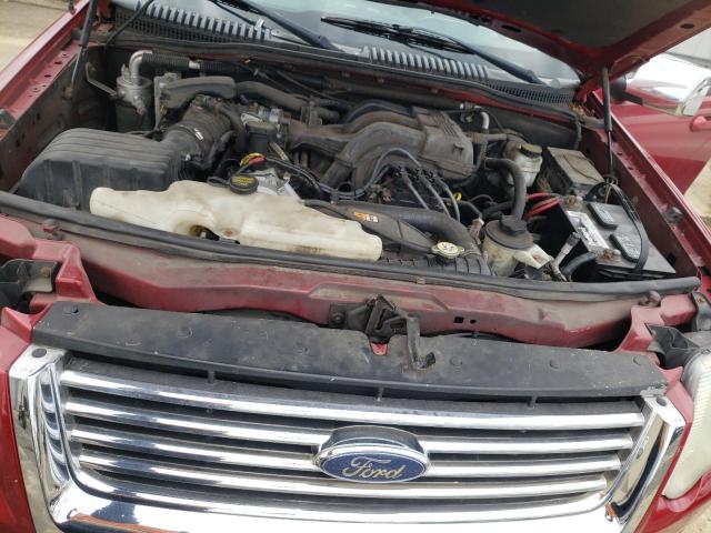 1FMEU73E38UA80338 - 2008 FORD EXPLORER X RED photo 12