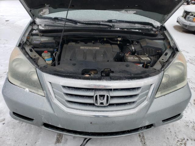 5FNRL386X9B001325 - 2009 HONDA ODYSSEY EX GRAY photo 12