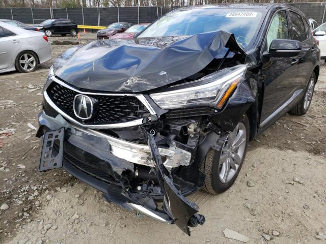 5J8TC2H73KL004984 - 2019 ACURA RDX ADVANC BLACK photo 9