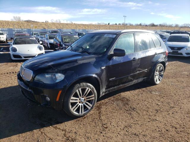 5UXZV8C58BL419793 - 2011 BMW X5 XDRIVE5 BLUE photo 1