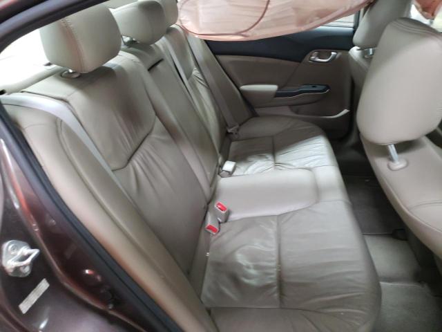 2HGFB2F9XCH526983 - 2012 HONDA CIVIC EXL Qəhvəyi foto 6
