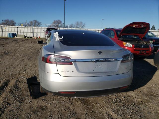 5YJSA1DP5DFP20985 - 2013 TESLA MODEL S Արծաթագույն լուսանկար 6