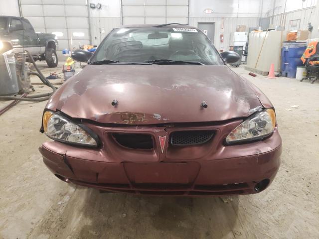 1G2NE52F63C307962 - 2003 PONTIAC GRAND AM S MAROON photo 5
