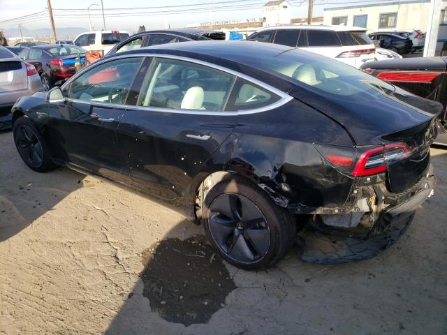 5YJ3E1EA6KF301575 - 2019 TESLA MODEL 3 BLACK photo 2