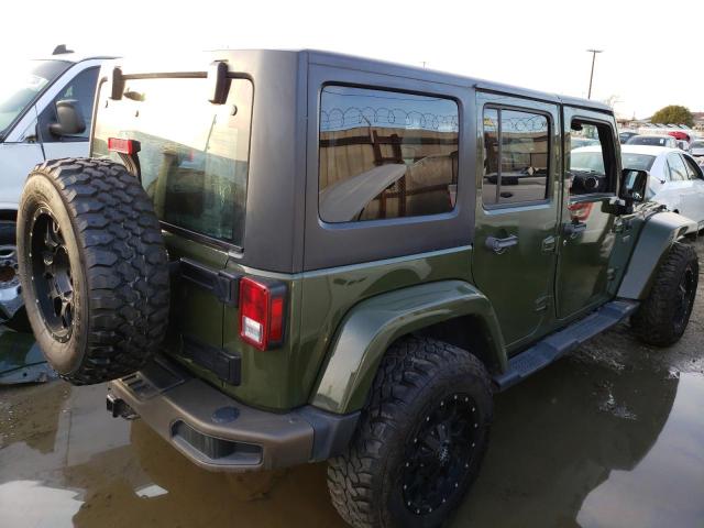 1C4BJWEG6GL233775 - 2016 JEEP WRANGLER U GREEN photo 3