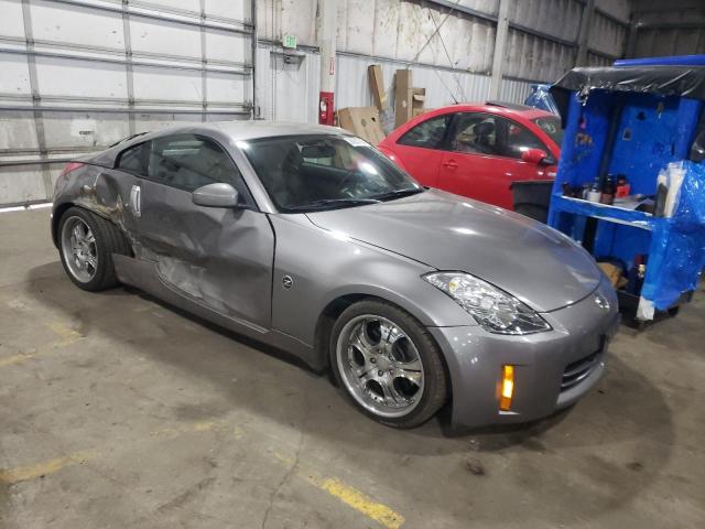 JN1BZ34D88M701261 - 2008 NISSAN 350Z COUPE GRAY photo 4