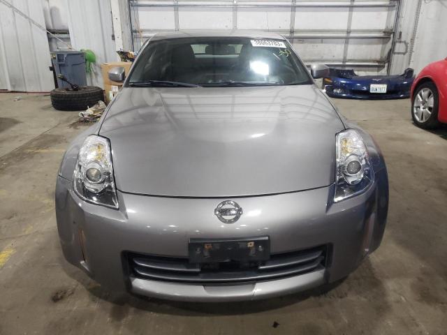 JN1BZ34D88M701261 - 2008 NISSAN 350Z COUPE GRAY photo 5