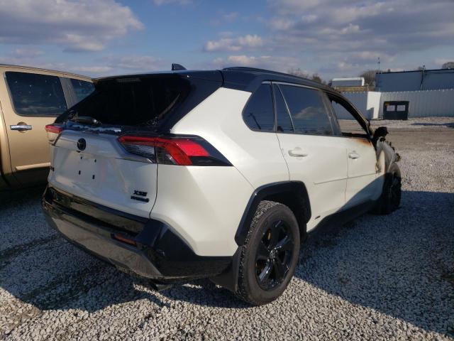 4T3E6RFVXMU054015 - 2021 TOYOTA RAV4 XSE WHITE photo 4