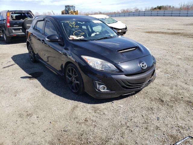 JM1BL1L46D1831300 - 2013 MAZDA SPEED 3 BLACK photo 1