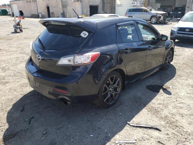JM1BL1L46D1831300 - 2013 MAZDA SPEED 3 BLACK photo 4
