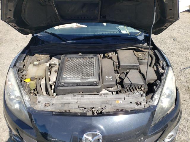 JM1BL1L46D1831300 - 2013 MAZDA SPEED 3 BLACK photo 7