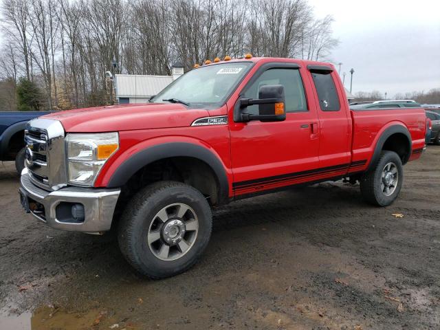 1FT8X3B63CEA75333 - 2012 FORD F350 SUPER RED photo 1