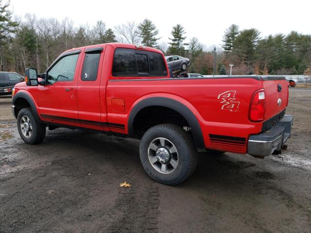 1FT8X3B63CEA75333 - 2012 FORD F350 SUPER RED photo 2