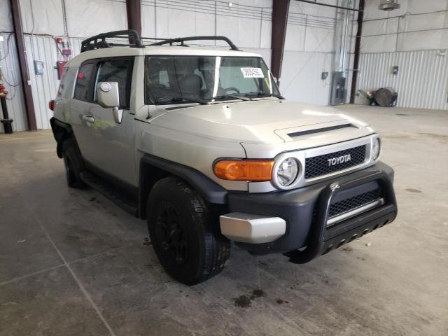 JTEBU11F370049298 - 2007 TOYOTA FJ CRUISER SILVER photo 1