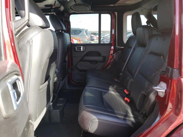 1C4HJXEN6MW718362 - 2021 JEEP WRANGLER U BURGUNDY photo 10