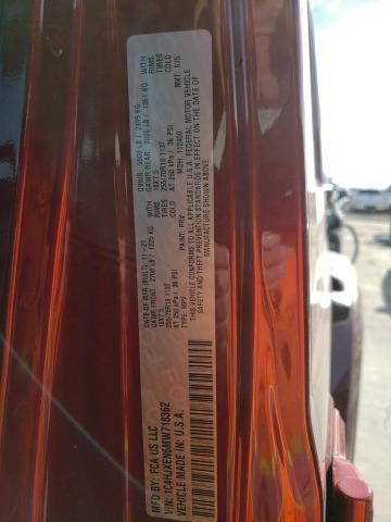 1C4HJXEN6MW718362 - 2021 JEEP WRANGLER U BURGUNDY photo 12