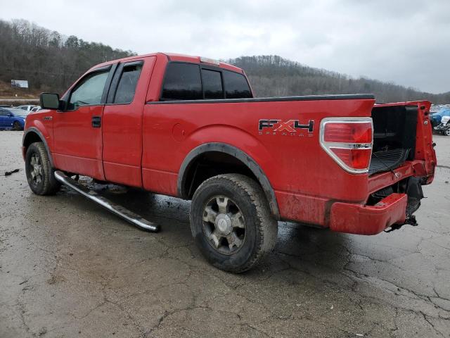 1FTFX1EV2AFC94645 - 2010 FORD F150 SUPER RED photo 2