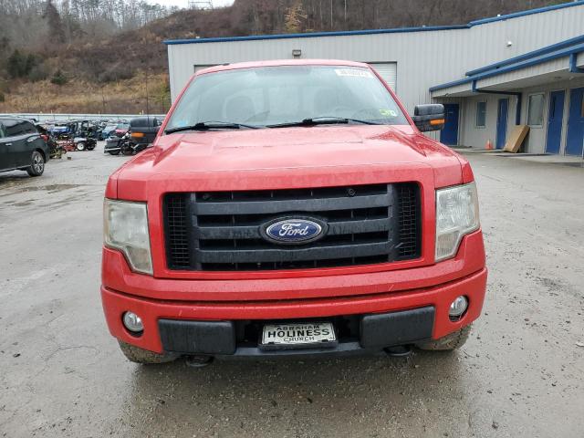 1FTFX1EV2AFC94645 - 2010 FORD F150 SUPER RED photo 5