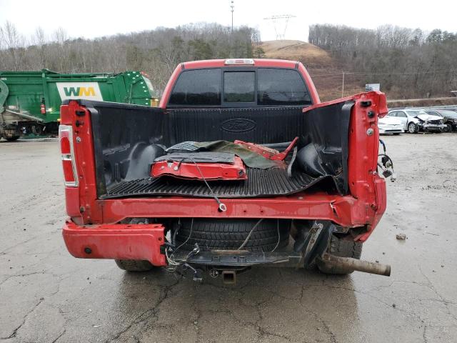 1FTFX1EV2AFC94645 - 2010 FORD F150 SUPER RED photo 6