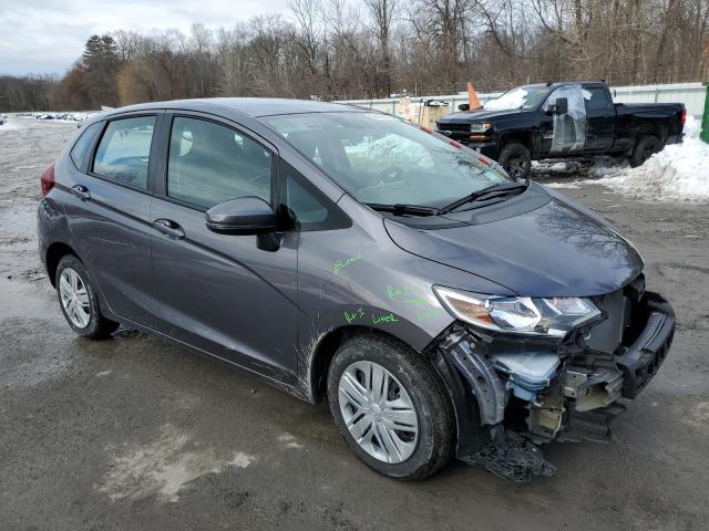 3HGGK5H41LM712680 - 2020 HONDA FIT LX GRAY photo 4