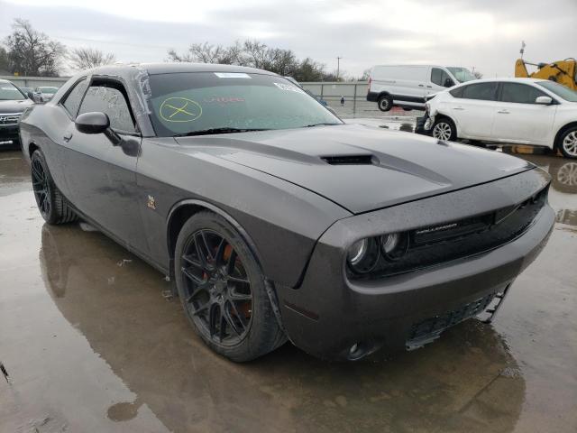 2C3CDZFJ3GH164682 - 2016 DODGE CHALLENGER GRAY photo 1