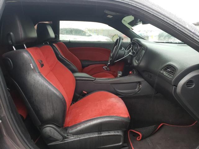 2C3CDZFJ3GH164682 - 2016 DODGE CHALLENGER GRAY photo 5