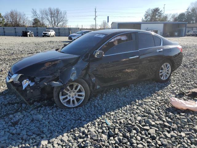 1HGCR2F8XDA231341 - 2013 HONDA ACCORD EXL BLACK photo 1