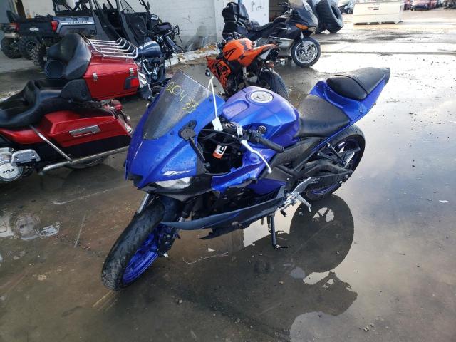 MH3RH18Y0NK008404 - 2022 YAMAHA YZFR3 A BLUE photo 2