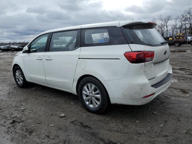 KNDMA5C14G6150023 - 2016 KIA SEDONA L WHITE photo 2