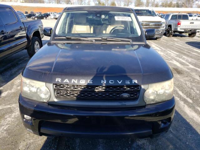 SALSF2D40BA703698 - 2011 LAND ROVER RANGE ROVE BLACK photo 5