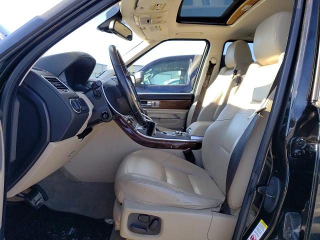 SALSF2D40BA703698 - 2011 LAND ROVER RANGE ROVE BLACK photo 7