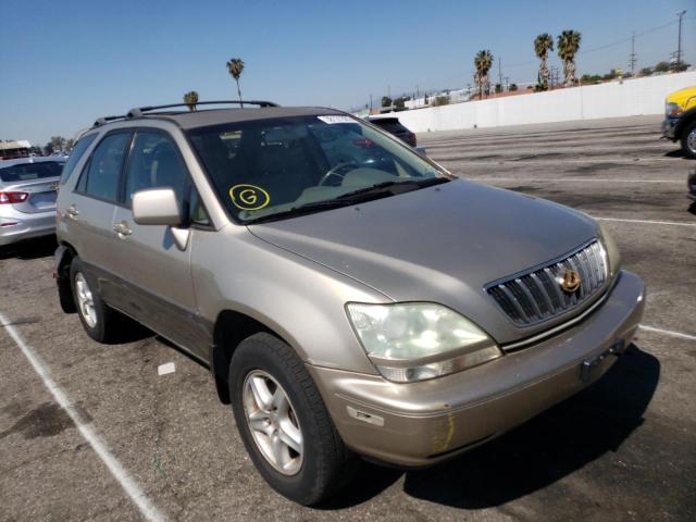 JTJGF10UX20140112 - 2002 LEXUS RX 300 GOLD photo 1