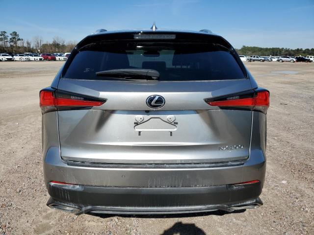 JTJGARBZ1M2182598 - 2021 LEXUS NX 300 BAS GRAY photo 6